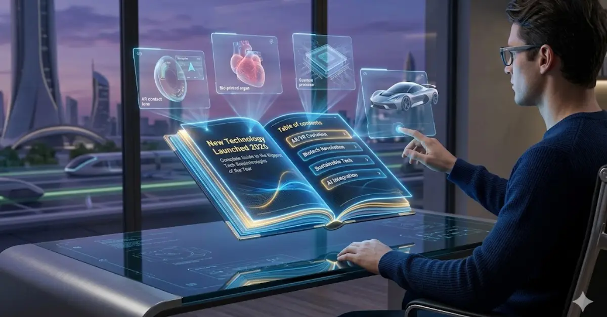 New Technology Launched 2026: Complete Guide to the Biggest Tech Breakthroughs of the Year