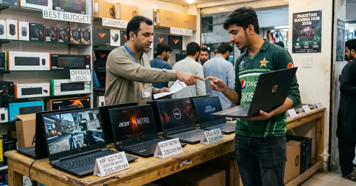 Best Budget Gaming Laptops in Pakistan 2026 | Top Affordable Gaming Laptops